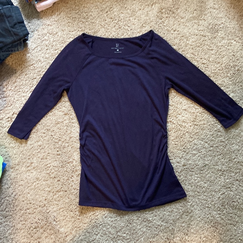 NY&Co 3/4 length sleeve knit top